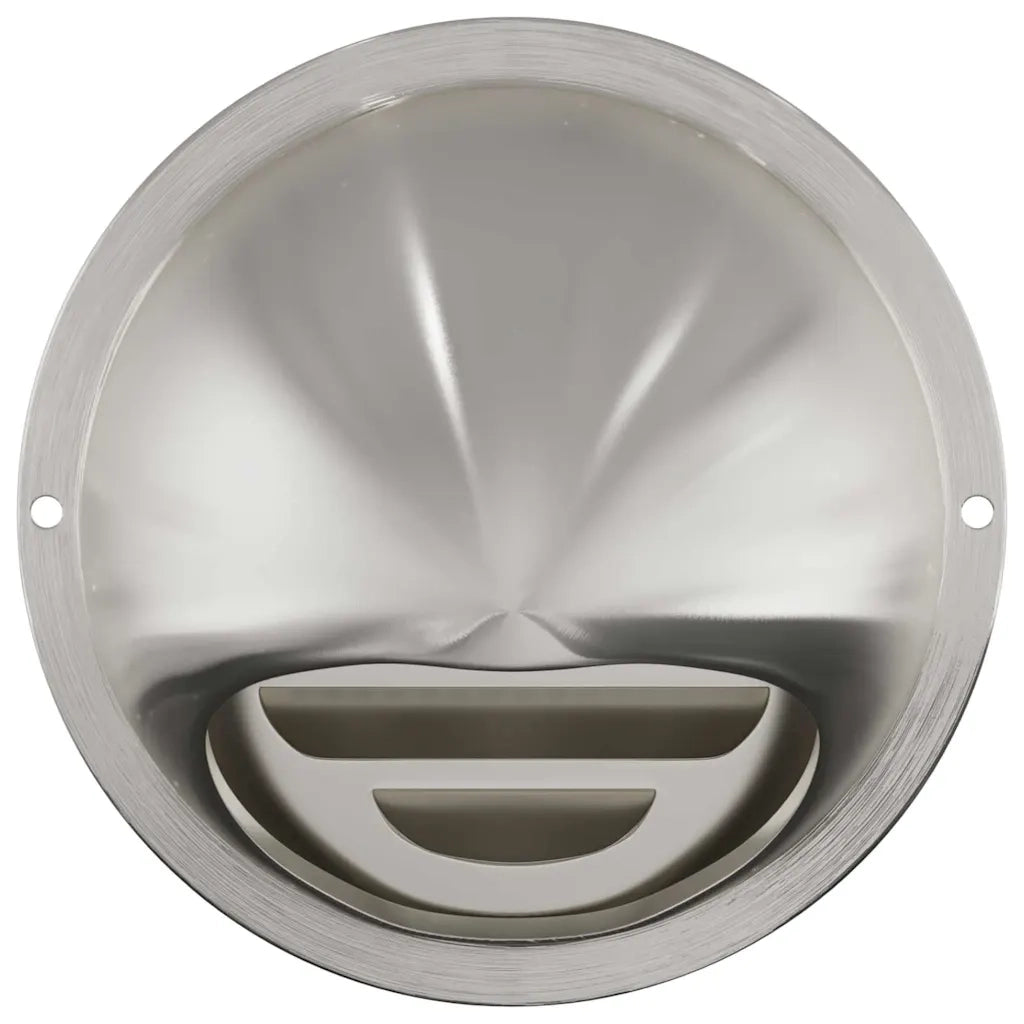 Coperture per ventilazione d'aria 2 pcs Argento 100 mm 42019378
