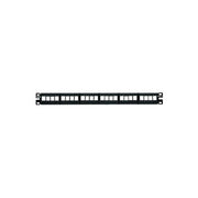 Pann.1u per 24 rj45u netkey nero - NKFP24Y