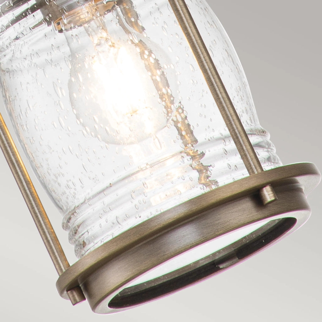 Lampada sospesa esterna Ashland Bay bronzo E27 Kichler
