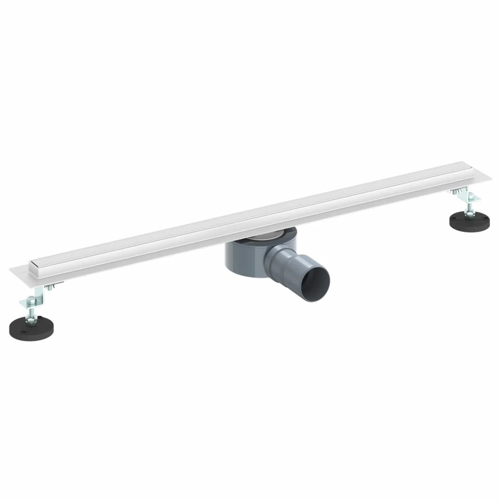 Scolascale per doccia a 360° con modello slim Argento 70 cm 42015987