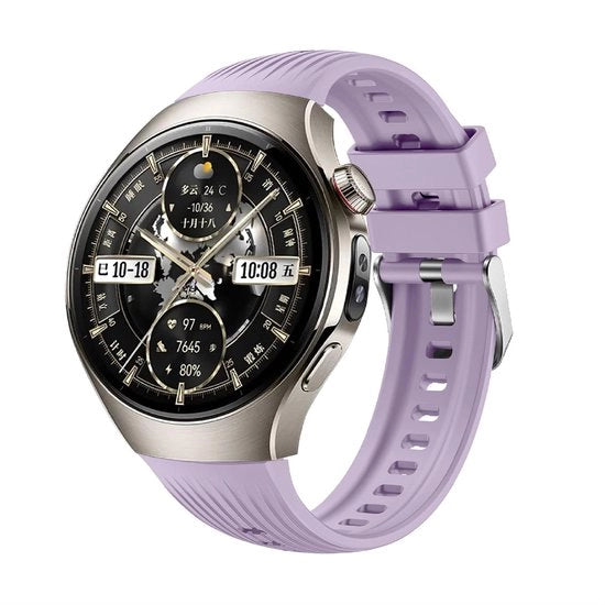Cinturino in Silicone Soft per Huawei Watch 5 42 mm, Resistente e Respiroso