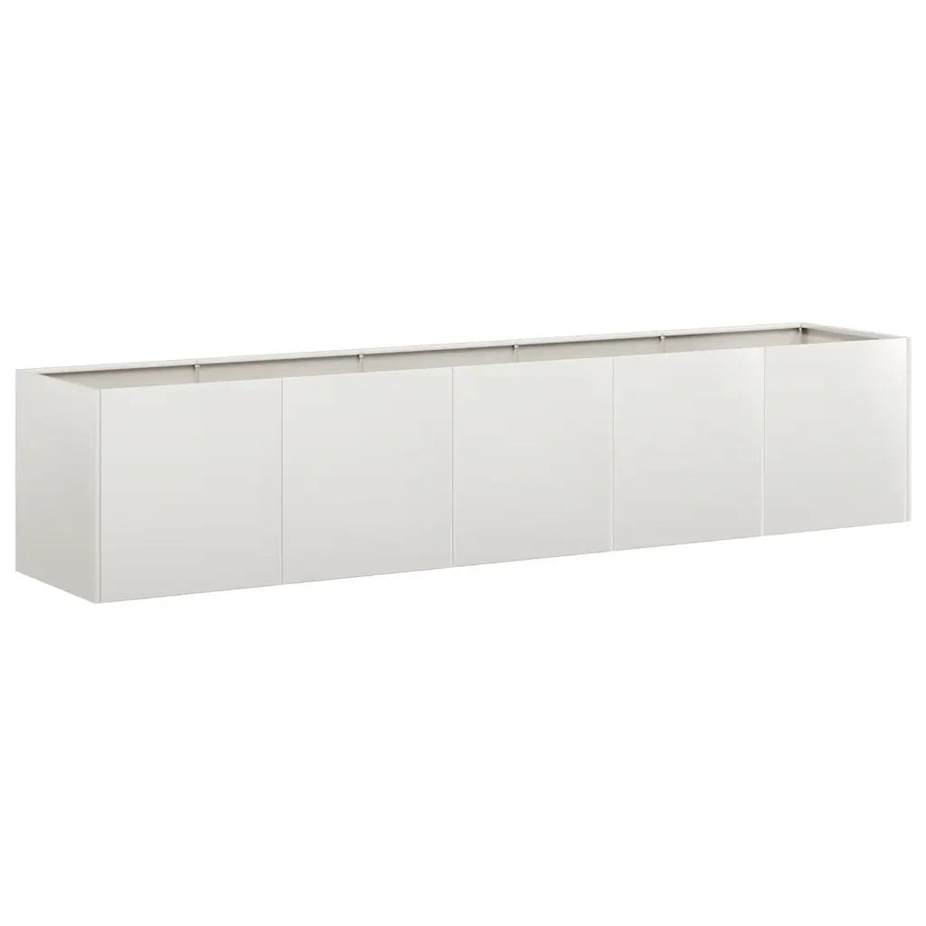 Fioriera 200x40x40 cm in Acciaio Inox