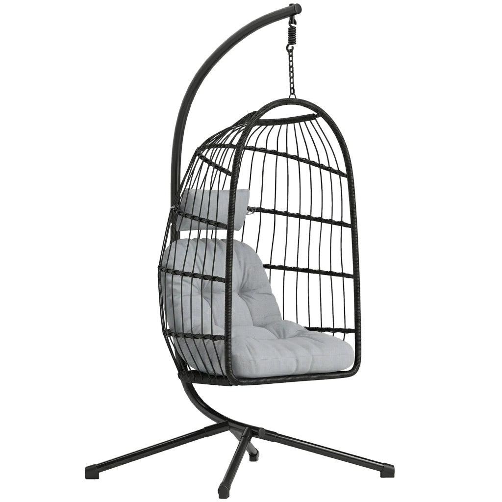 Poltrona Sospesa ¨C Zephmum ¨C Grigio 101x105x196cm