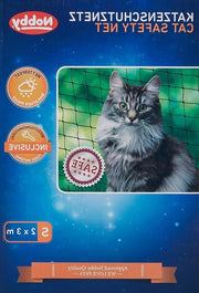 Reticolo di protezione per gatti nero - S 2 x 3 m