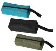 Tas multifunzionale per utensili - Tas per chiavi a batteria - Tas in tela per utensili - Chiusura a cerniera con anello di appoggio - Materiale affidabile - Lavabile e riciclabile