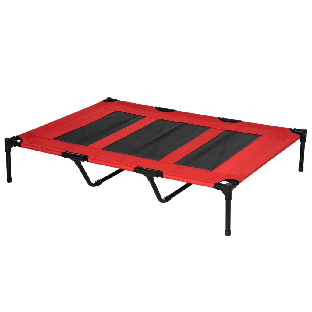 Lettino rialzato per cani e gatti ¨C Xylo ¨C 122x92x23 cm rosso
