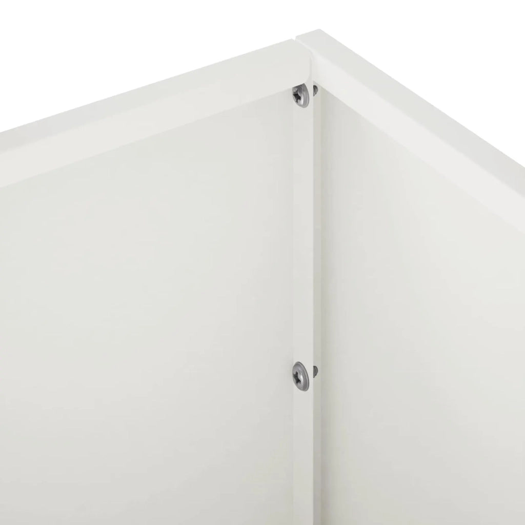 Vaso da giardino 2 pz Bianco 80 x 20 x 20 cm 8005165