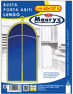 MAURY'S BUSTA PORTA ABITI LUNGO 137X60CM
