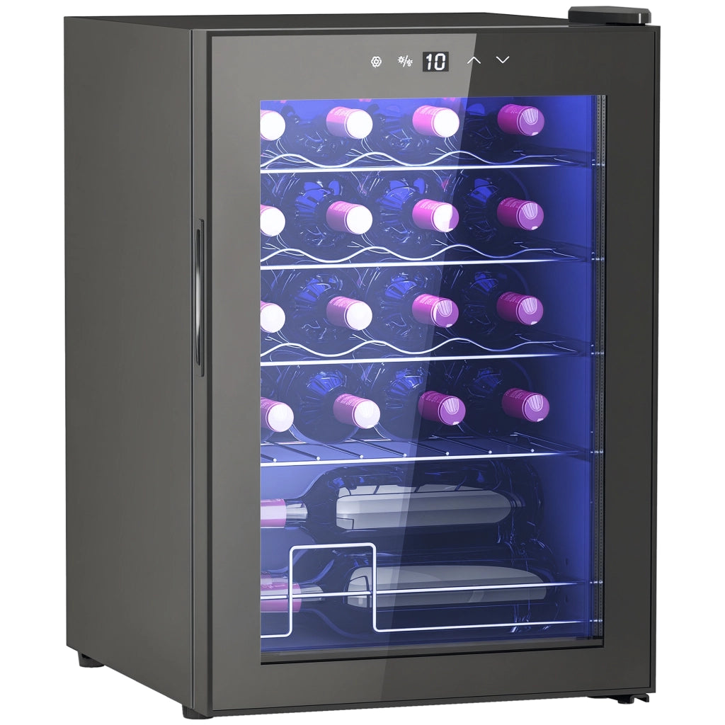 Cantinetta Vino 20 Bottiglie ¨C Xylo ¨C 53L Temperatura Regolabile 5-18¡ã LED Nero