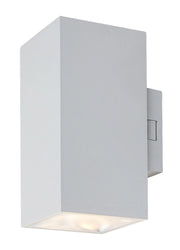 Applique esterna quadrata bianca LED 18W CCT IP65 Rabalux Urfa