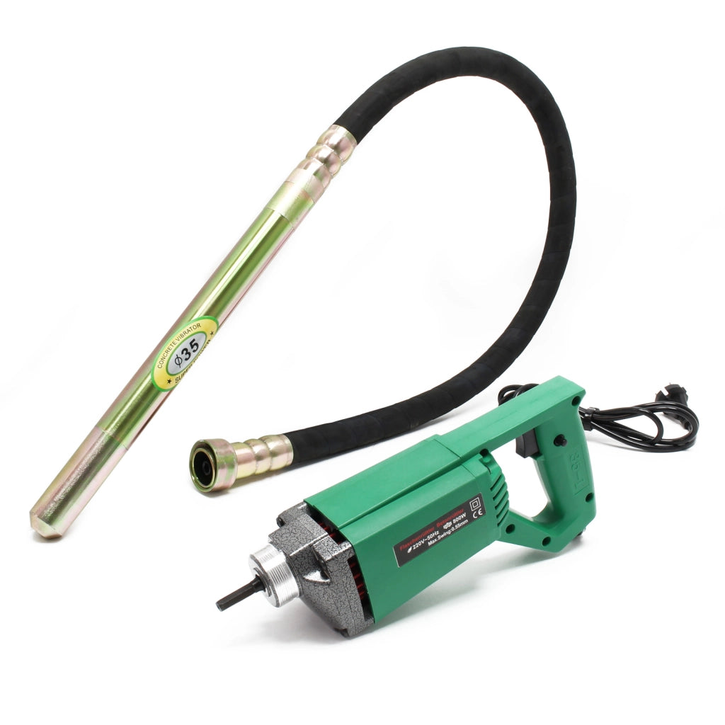 Vibratore elettrico per cemento 800 watt incl. ago vibrante 150 cm calcestruzzo