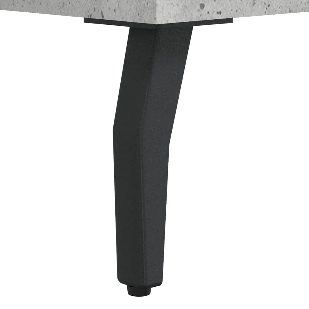 Scrivania tavolo postazione di lavoro mobile per computer studio 140 x 50 x 75 cm legno ingegnerizzato grigio 02_0023843
