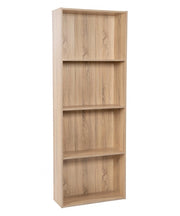 LIBRERIA 4 RIPIANI IN LEGNO TRUCIOLATO
