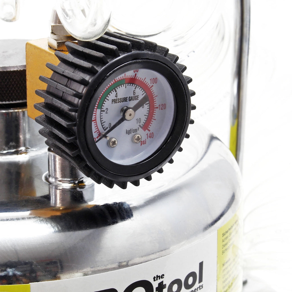 Dispositivo pneumatico per spurgo freno ad aria compressa 3bar serbatoio 5 litri