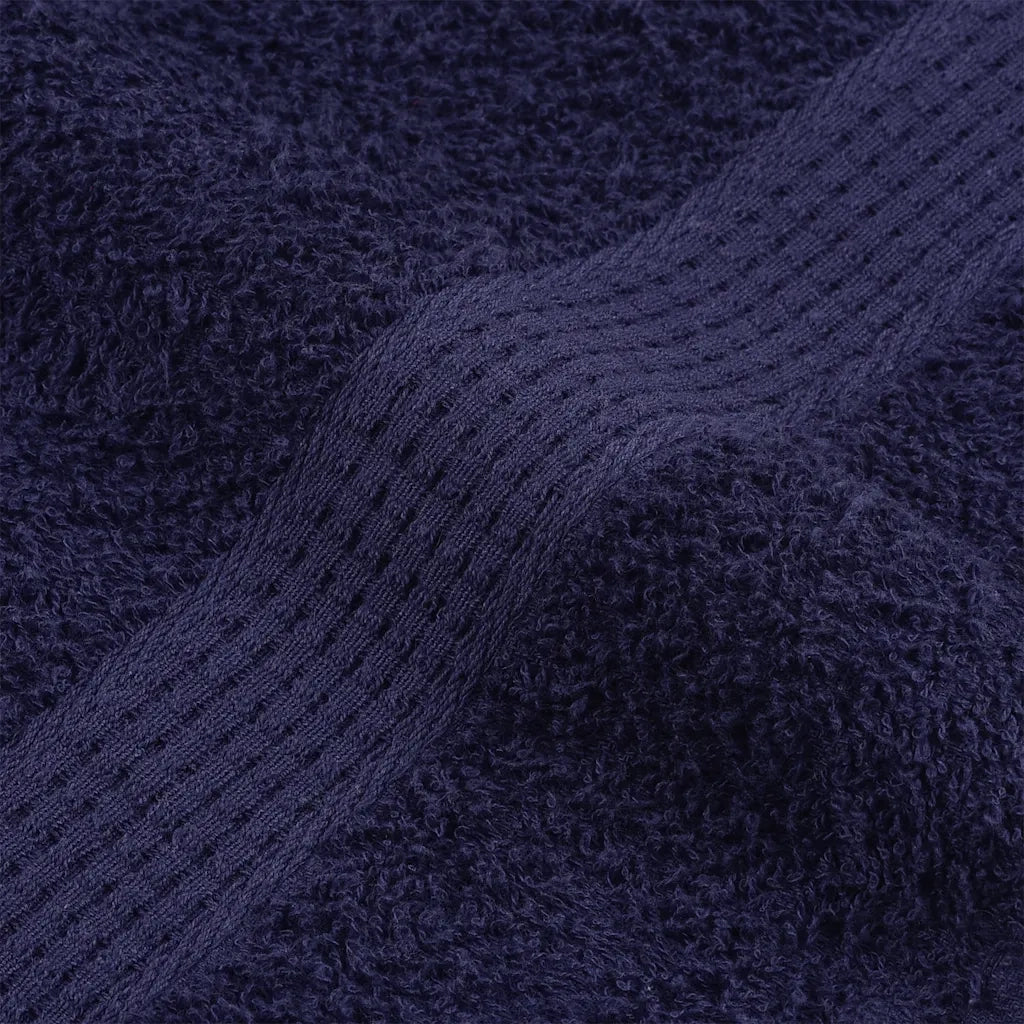 Asciugamani per sauna FROGN 10 pezzi blu navy 80x200 cm 360 g/m² 136793