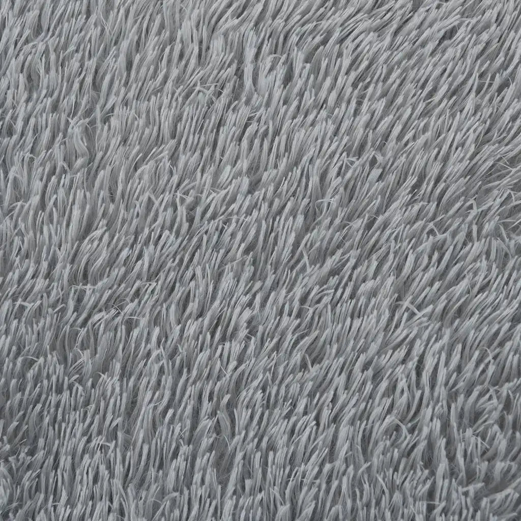 Tappeto del soggiorno | Tappeto Shaggy a Pelo Lungo NAVARRA Grigio Chiaro 60x100 cm