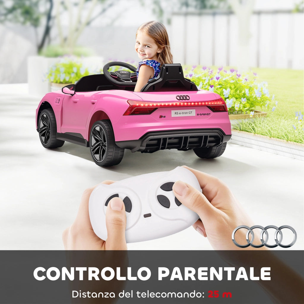 Auto Elettrica con Telecomando ¨C Xylo ¨C Rosa 103x58x41 cm