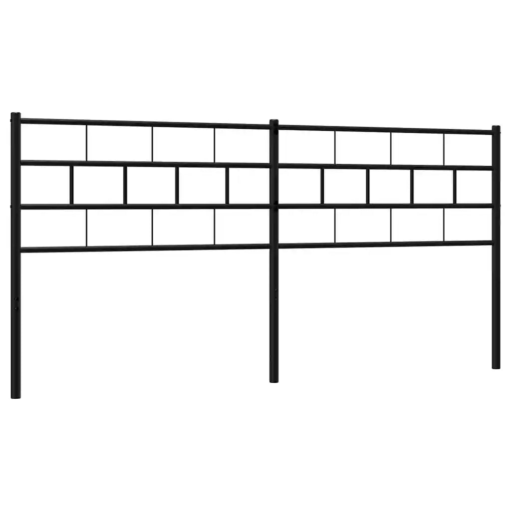 Testiera di Ricambio in Metallo Nero 160 cm 355694