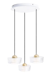 Lampada a sospensione Maxlight Lipari LED 22W 3 luci