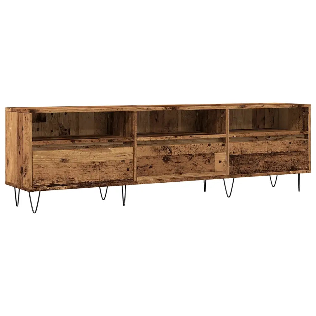 Mobile TV | Armadietto TV | Mobile Porta TV Legno Antico 150x30x44,5 cm Legno Multistrato