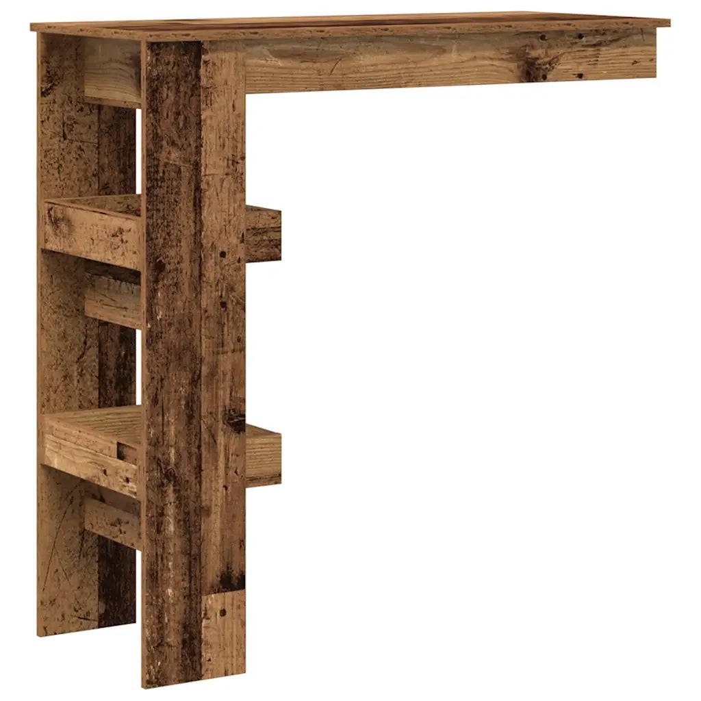 Bancone da Muro Legno Antico 102x45x103,5cm Legno Multistrato 856860