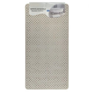Trade Shop - Tappeto Antiscivolo Effetto Intrecciato Beige Per Vasca Da Bagno Doccia 35x69.5cm 10795 -