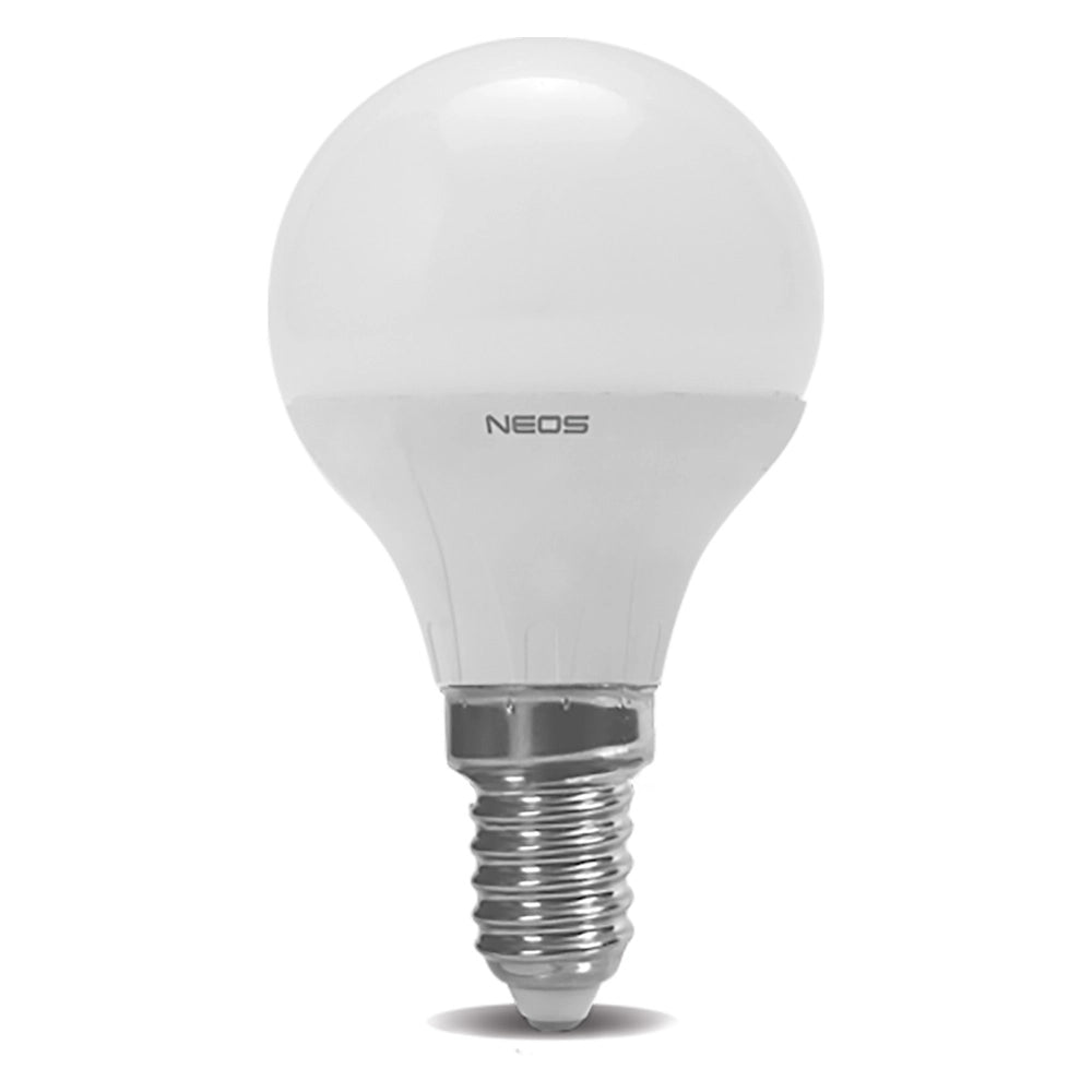 LAMPADA A LED 'SFERA' CALDA 3000K  8  W=60W E14 - 806 lm- 10 pezzi  - NOVAITALIA