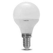 LAMPADA A LED 'SFERA' CALDA 3000K  8  W=60W E14 - 806 lm- 10 pezzi  - NOVAITALIA