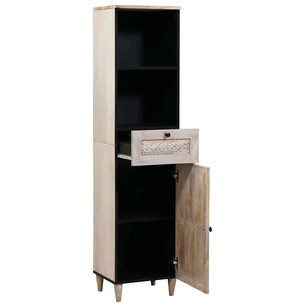 Mobile da Bagno Bianco 38 x 33 x 160 cm Legno multistrato 4018138