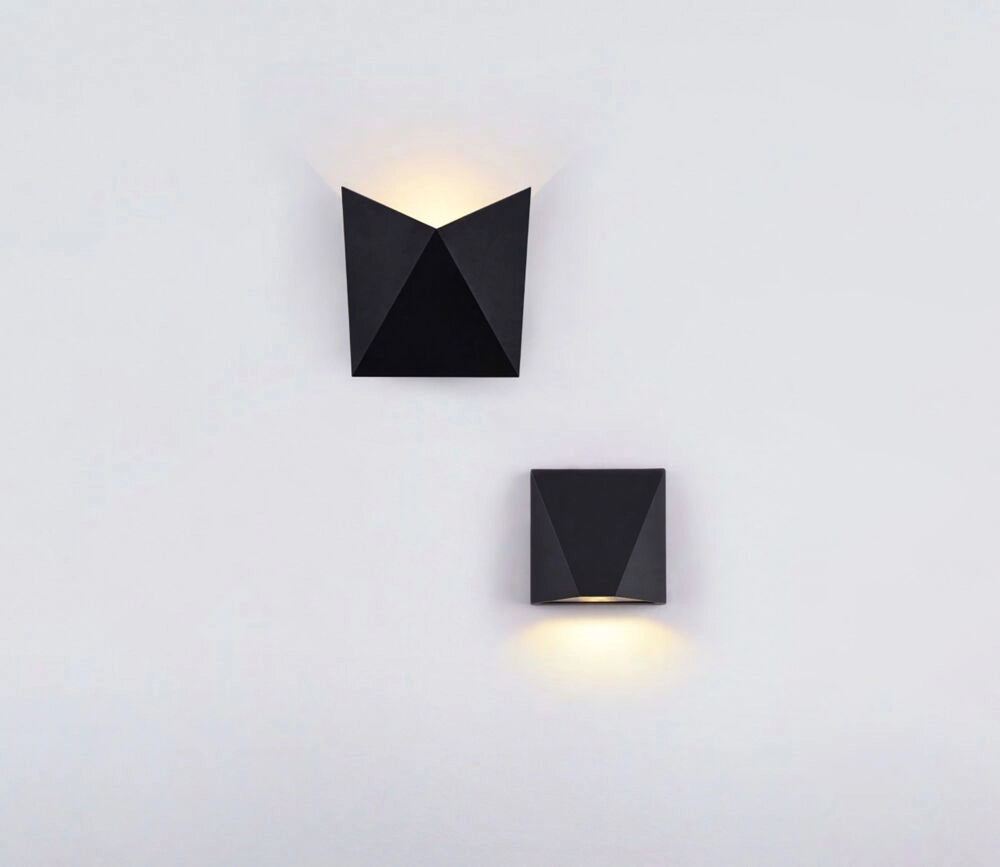 Applique esterna Maytoni Beekman LED IP54 nera 3000K