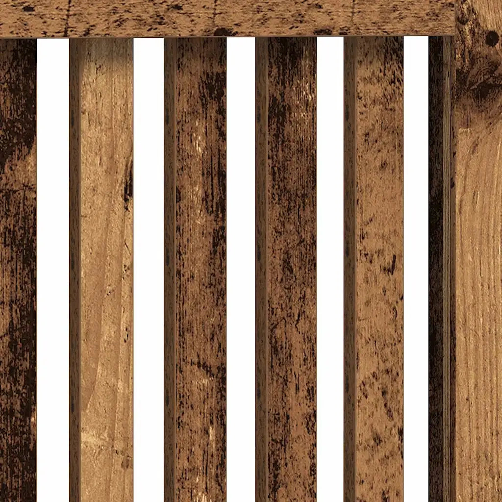 Copertura per radiatori Legno vecchio 172 x 19 x 81,5 cm 884078