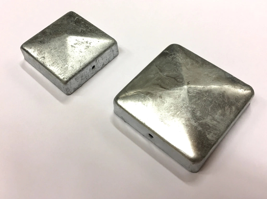 Coperchio zincato dimensioni 9x9 cm 10PZ