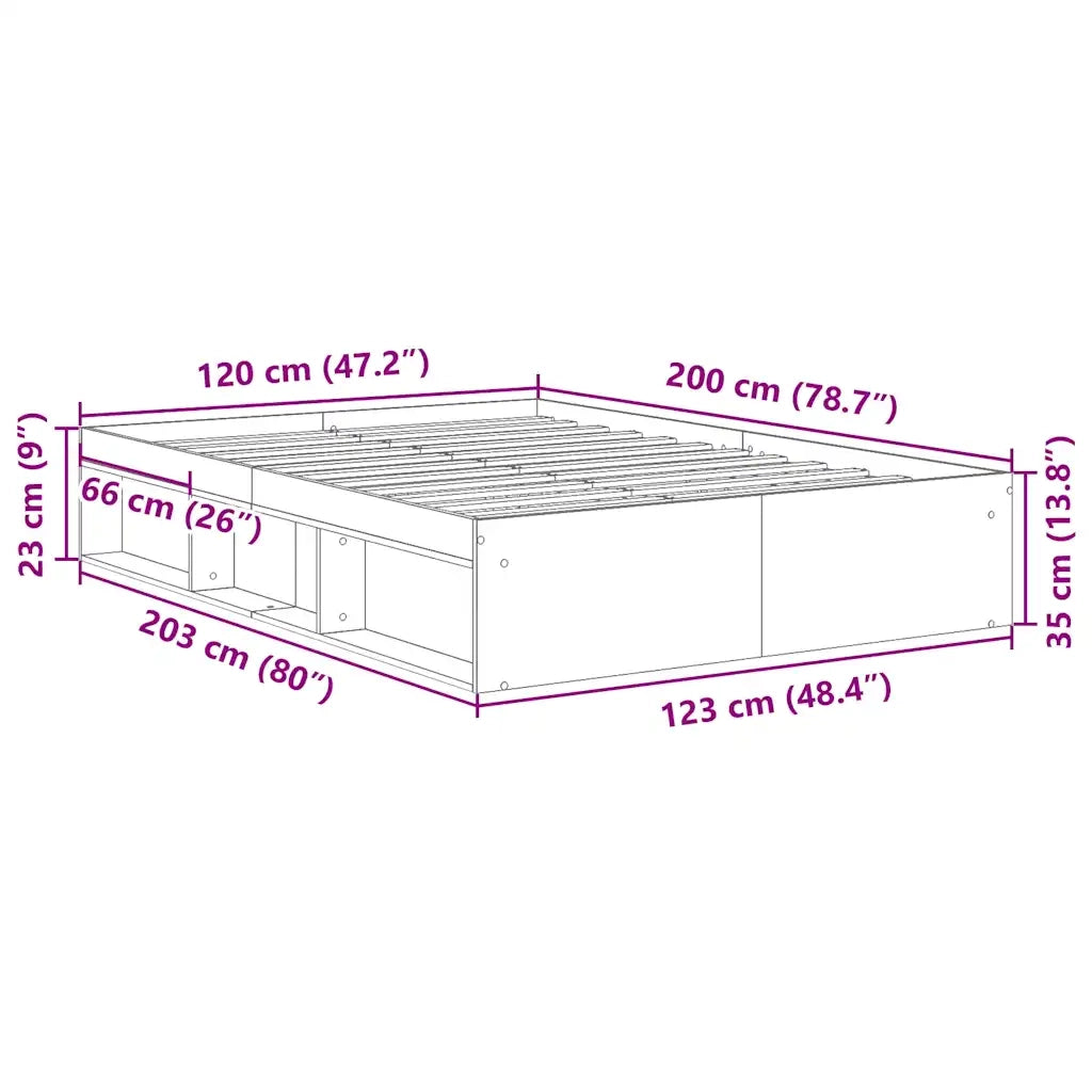 Giroletto Grigio Sonoma 120x200 cm 3203857