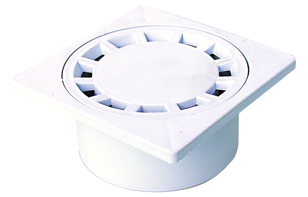 CHIUSINO DI SCARICO SIFONATO IN PP- cm. 15 x 15- senza- pezzi 1