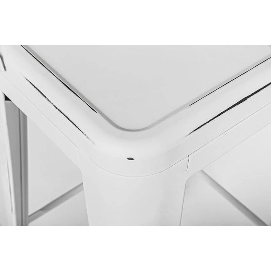 Sgabello bar c-sch minnesota bianco - ant