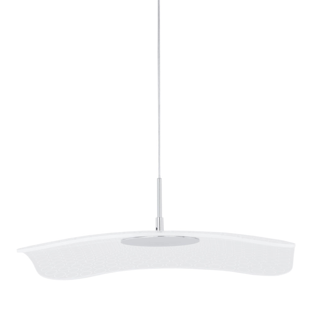 Lampada a sospensione Blossom cromata LED 8W 3000K Italux