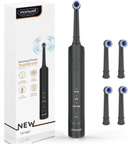 Tampone elettrico USB con ricarica rapida in 3 modalità e 4 set di teste.