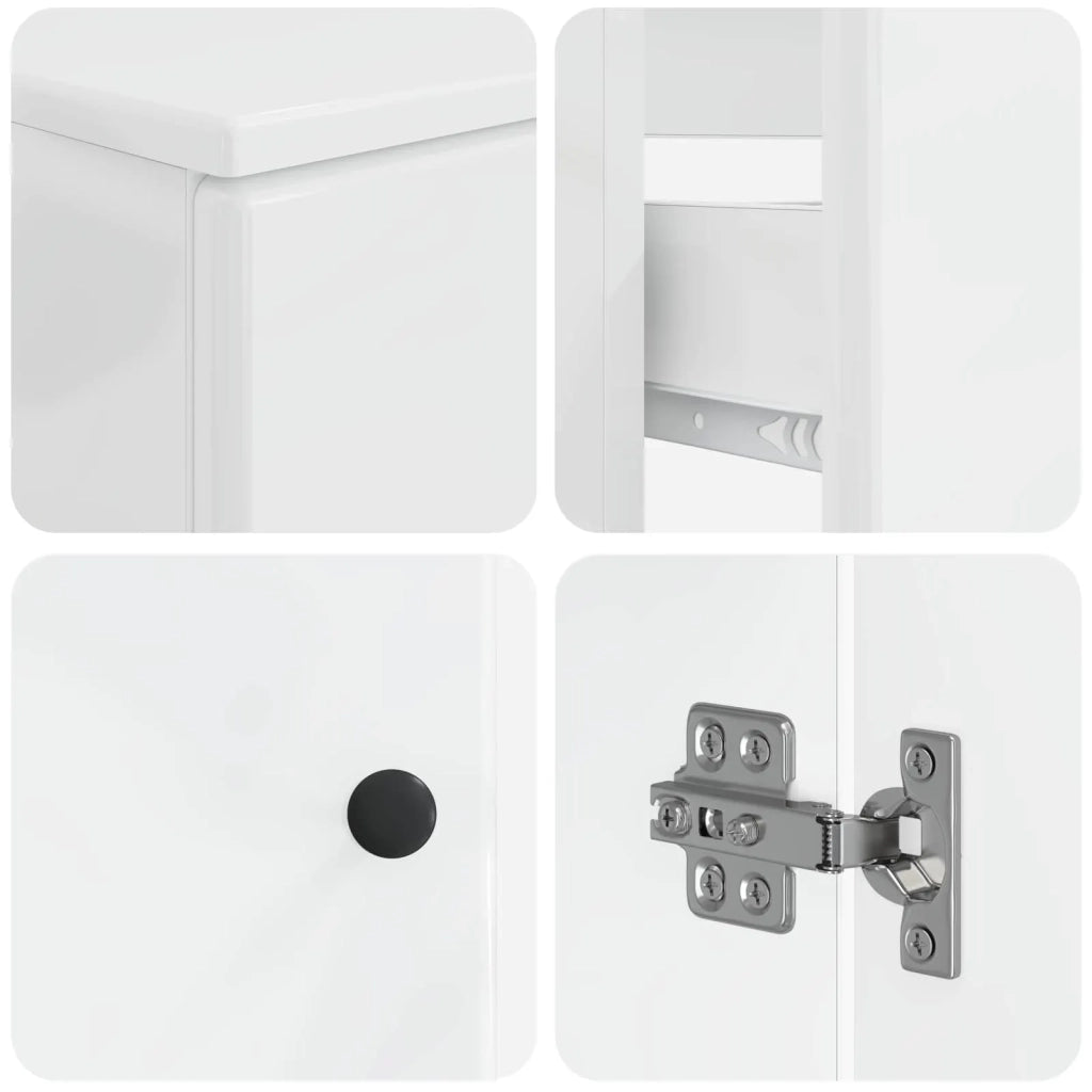 Set di armadietti da bagno in 3 pezzi BREDA 3417886