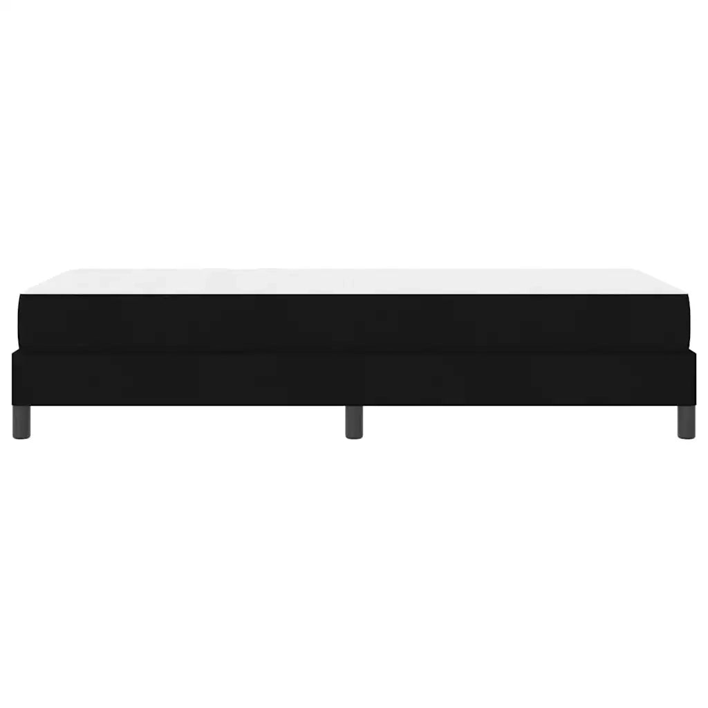 Letto a molle con materasso Nero 90 x 190 cm Tessuto 3398453