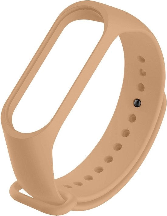 Cinturino in silicone - Adatto per Xiaomi Mi Band 5 & 6 - Noce