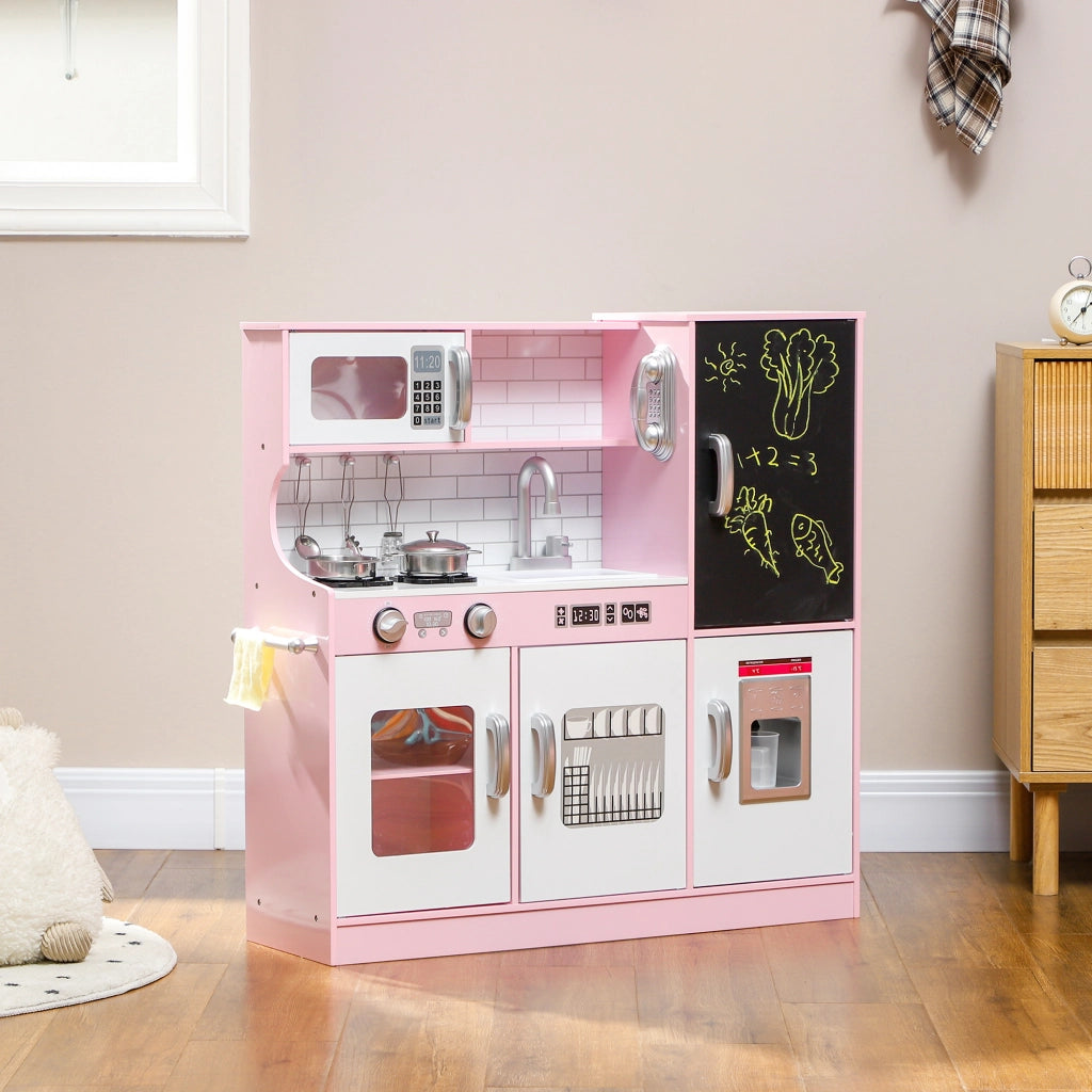 Cucina Giocattolo in Legno per Bambini ¨C Zephmum ¨C Rosa