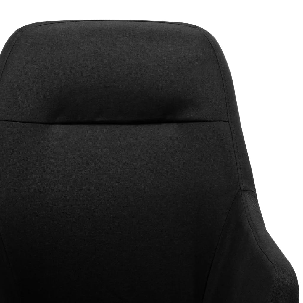 Sedia a Dondolo Nera in Tessuto 289543