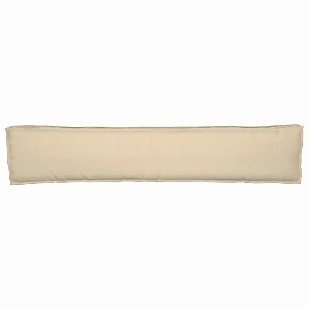 Cuscino per pallet Beige 200 x 40 x 8 cm Tessuto Oxford 42001681