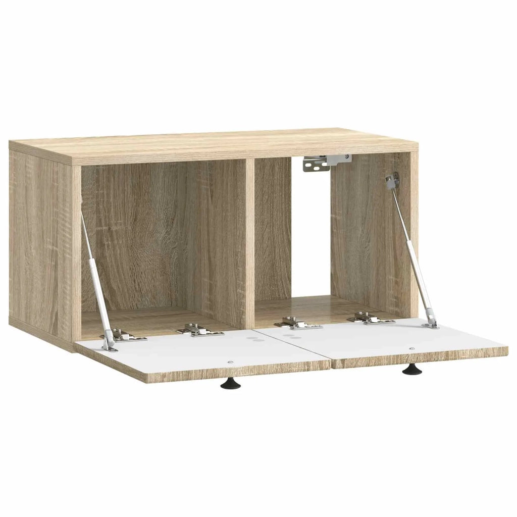 Mobile TV da Muro | Armadietto TV | Mobile Porta TV Rovere Sonoma 59,5 x 31 x 30 cm