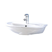 Lavabo sospeso 60 cm - serie fiore