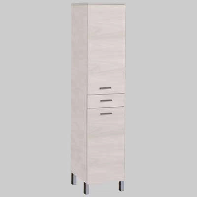 COLONNA SINGOLA BIANCO NORDICO - 2 Ante + 1 Cassetto - 1 pezzi - SAVINI