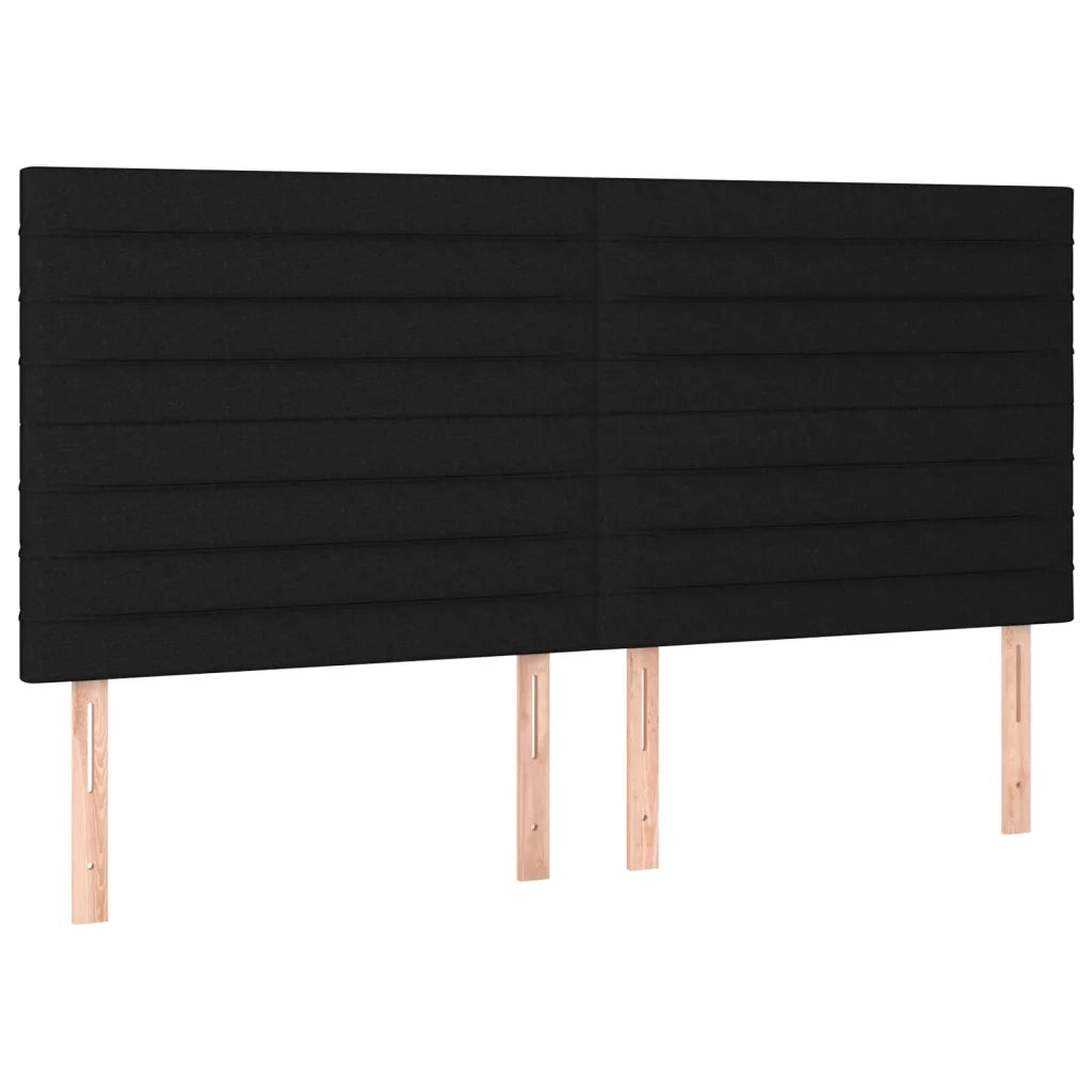 Giroletto senza Materasso Nero 160x200 cm in Tessuto 3125148