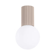 Lampada da soffitto HALO tortora IP44