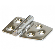 CERNIERA INOX MM.59X40 MIRROR POLISHED HINGES AISI 316 MM.59X40