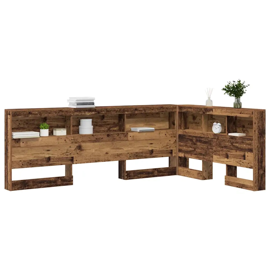 Testata contenitore Legno vecchio 207,5 x 137,5 x 76,5 cm 3335539
